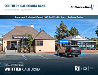 Más detalles para City National Bank | 10yr NNN w Annual I – Locales en venta, Whittier, CA